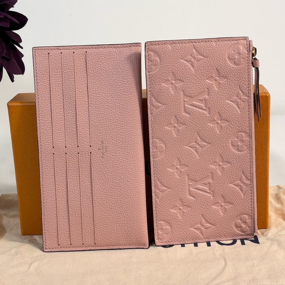 Gorgeous Louis Vuitton Felicie Empreinte Rose - Picture 13 of 16